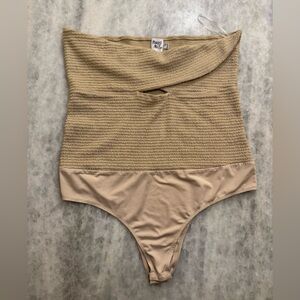 Princess Polly Beige Textured Garment